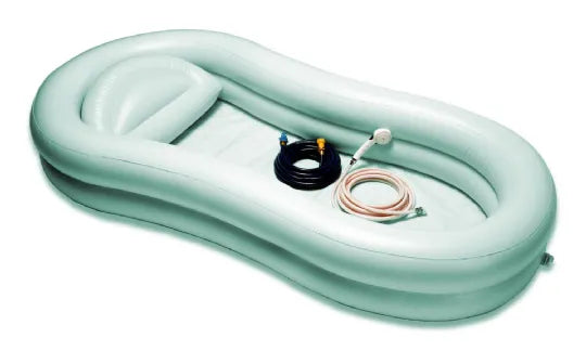 Close-up image of EZ-BATHE Inflatable Body Washing Basin by EZ-ACCESS