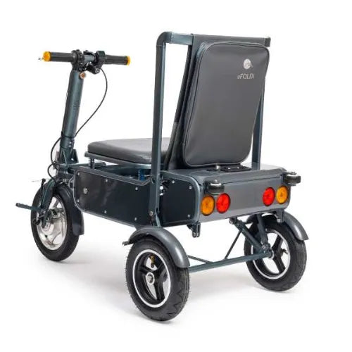 eFOLDi Explorer Foldable Mobility Scooter with 265 lbs. Capacity and 14 Mile Charge by Afikim