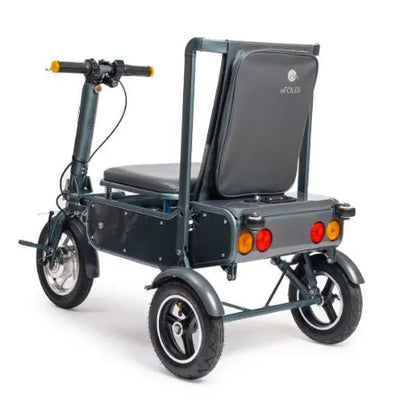 eFOLDi Explorer Foldable Mobility Scooter with 265 lbs. Capacity and 14 Mile Charge by Afikim