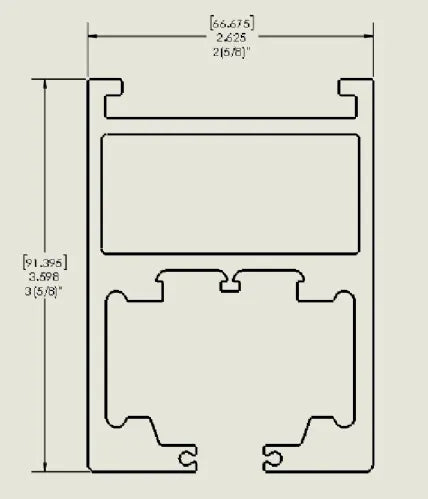 Close-up image of Track Pieces and Installation Parts for GoLift Ceiling Mounted Lift Systems