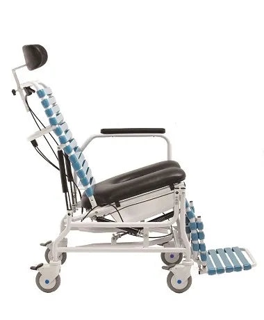 Close-up image of Broda CS385 Revive Tilt and Recline Shower Commode Chair