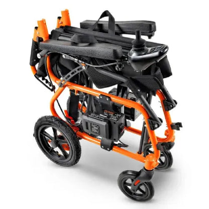 Portable Electric Wheelchair with Lightweight Design and Independent Support - 220 lbs. Weight Capacity