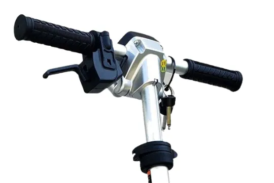 Close-up image of EV Rider Gypsy Q2 Folding Power Mobility Scooter