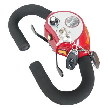 Optimus Automatic Folding Mobility Scooter by Discover My Mobility, Compact Design, 300 lbs Weight Capacity, Adjustable Armrest Width