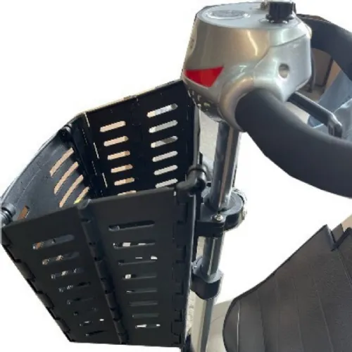 Optimus Automatic Folding Mobility Scooter by Discover My Mobility, Compact Design, 300 lbs Weight Capacity, Adjustable Armrest Width