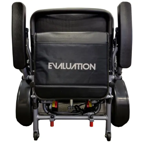 Evaluation Evolution Automatic Folding Electric Wheelchair by Discover My Mobility - FDA, TSA, and FAA Approved with 400 lbs Weight Capacity