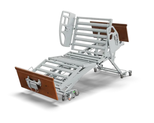 Electric Hospital Bed With Built-in Scale - Weightscale Bed from Span American