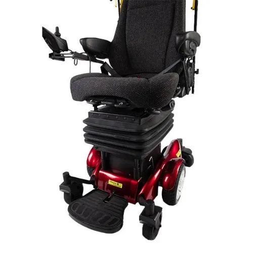 Liberator Electric Power Wheelchair with optional overhead Companion Solar Panel from Solar Mobility | Made in the USA!