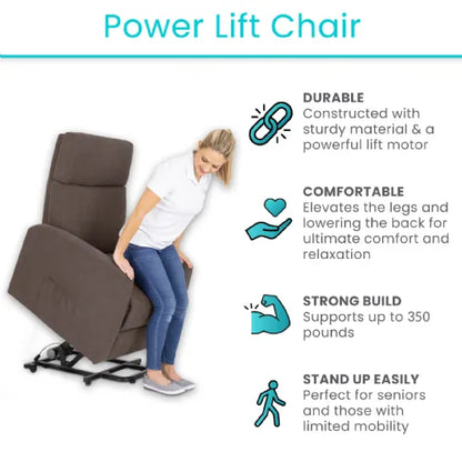Oversized Lift Chair Recliner with 350 Pound Weight Capacity