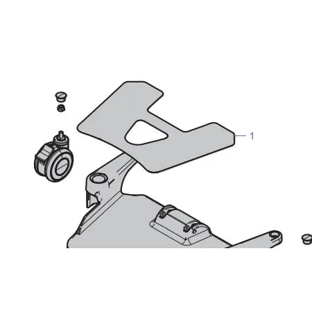 Close-up image of Replacement Parts for the Sara Stedy Patient Transfer Aid by ArjoHuntleigh