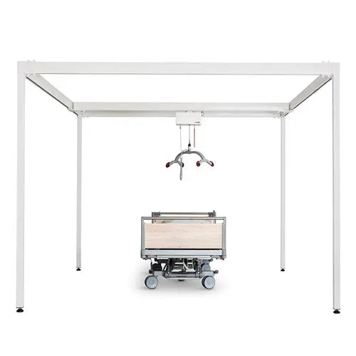 Molift Quattro Freestanding Traverse Gantry Systems with Sturdy Aluminum Frame and 661 lbs Capacity