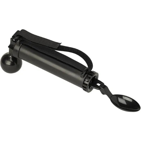 Close-up image of Steady Spoon with Built Up Handle