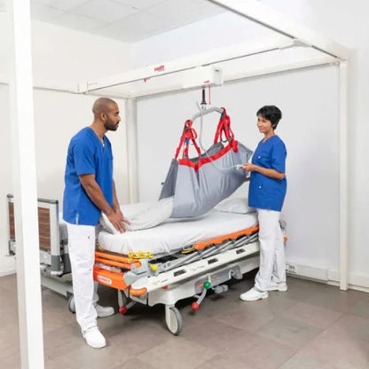 Molift Quattro Freestanding Traverse Gantry Systems with Sturdy Aluminum Frame and 661 lbs Capacity
