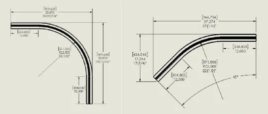Track Pieces and Installation Parts for GoLift Ceiling Mounted Lift Systems