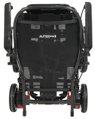 Matrix Ultra 2 Carbon Fiber Lightweight Electric Wheelchair by Discover My Mobility, Fully Assembled, Foldable, Built-In Anti-Theft System