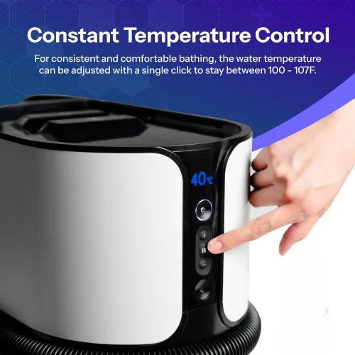 Close-up image of Portable Shower System for Elderly | SwitleBODY by Key Way Medical