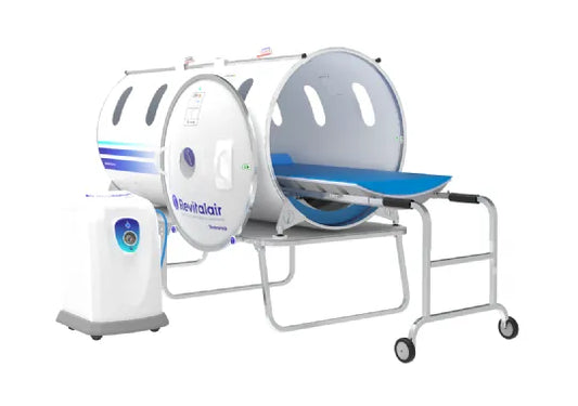 Hard Shell Hyperbaric Chamber with Removable Stretcher- Revitalair 430F by Biobarica