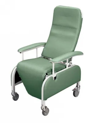 Close-up image of Preferred Care Recliner Series Drop-Arm - Infinite Position Geri Chair
