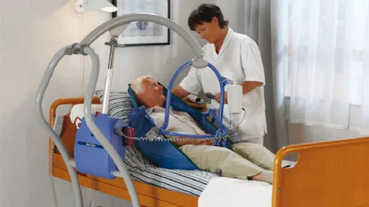 Maxi Twin Mobile Patient Lift by ArjoHuntleigh (FULLY ASSEMBLED)