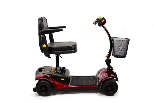 Motorized Mobility Scooter, Portable & Easy Disassembly, 4-Wheel Design, Swivel Seat, The Dasher by SHOPRIDER