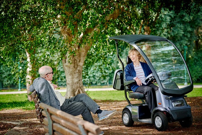 Afiscooter C4 Breeze Hard-Top Scooter