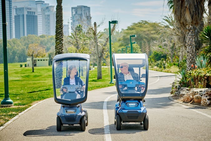 Afiscooter C4 Breeze Hard-Top Scooter