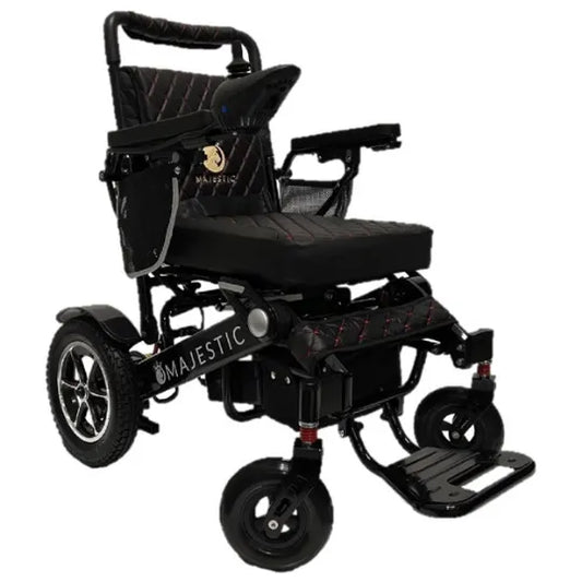 MAJESTIC IQ-7000 Auto-Folding Electric Wheelchair with Joystick Controller by ComfyGO - Cruise and Airline Approved
