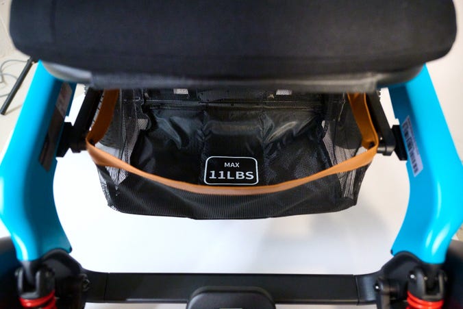 Close-up image of Ally Pro Smart Travel Power Chair