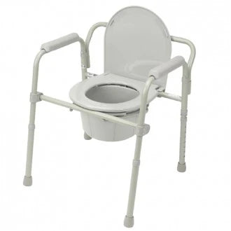 Bariatric Steel Folding Commode