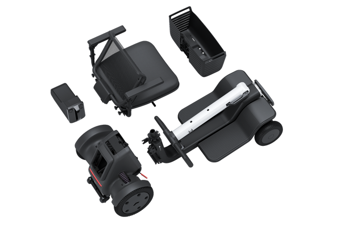 WHILL Model R 4W Scooter