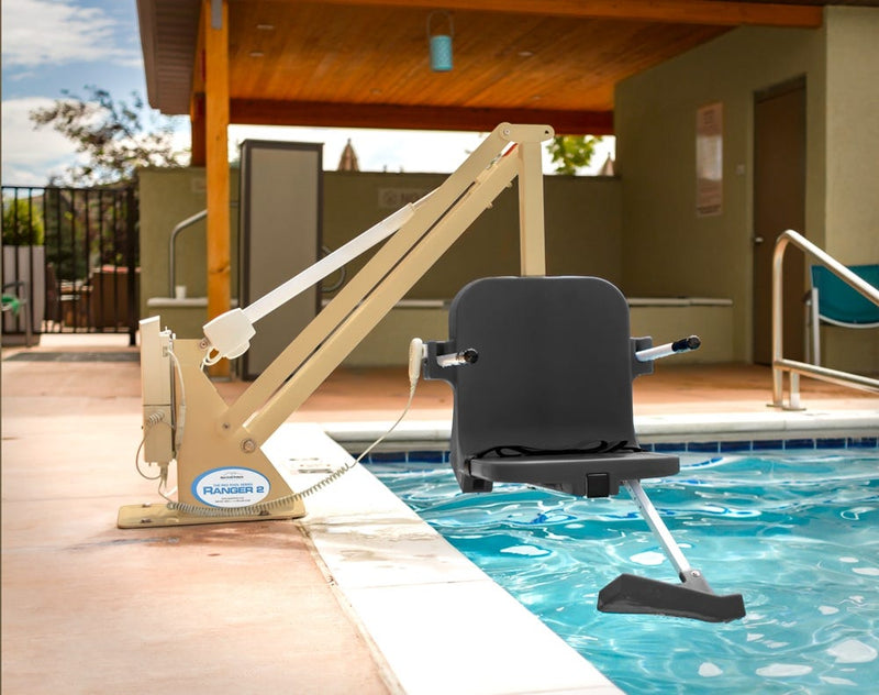 Close-up image of Ranger 2 ADA Compliant Pool Lift