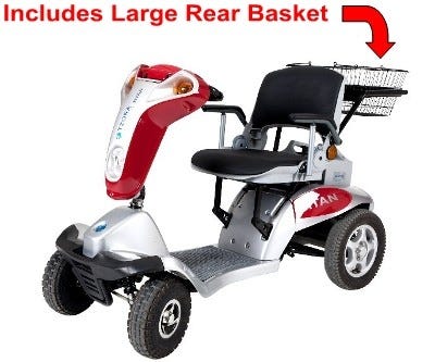 Titan Hummer XL HD Portable Scooter
