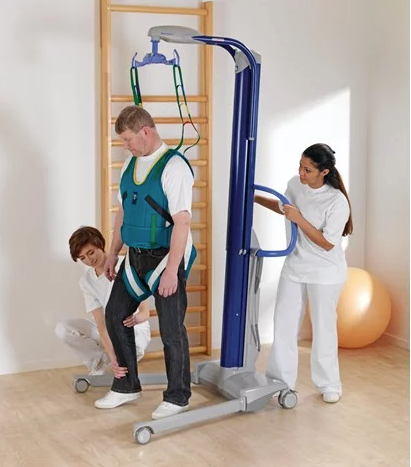 Close-up image of Eva 450 Aluminum Mobile Patient Lift
