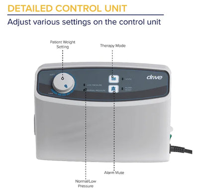 Med-Aire Low Air Loss Mattress with Alternating Pressure