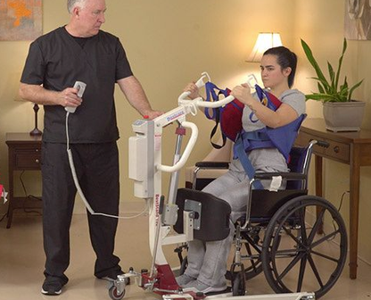 Bestcare Deluxe Padded Stand Assist Sling