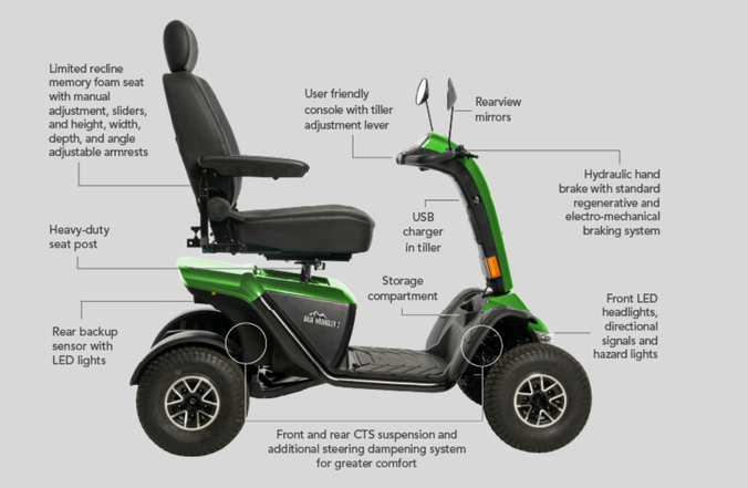 BAJA® Wrangler 2 All-Terrain Scooter