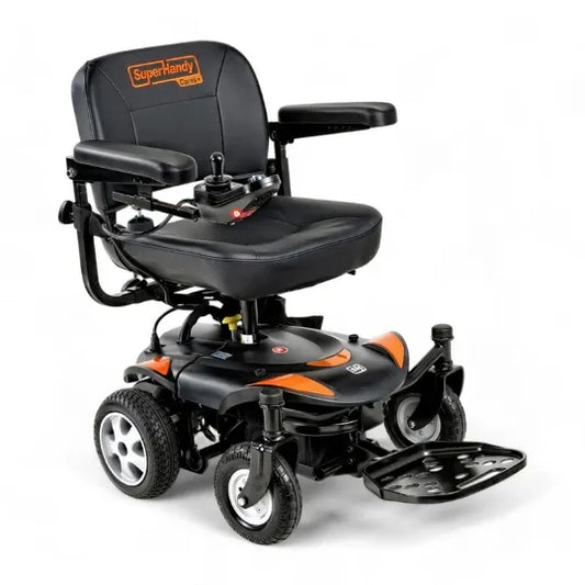 Electric Wheelchair with Swivel Seat - GoRide CRZ Powerchair by SuperHandy