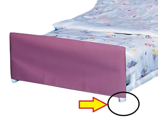 Casters for IPU Restraint-Free Low Beds